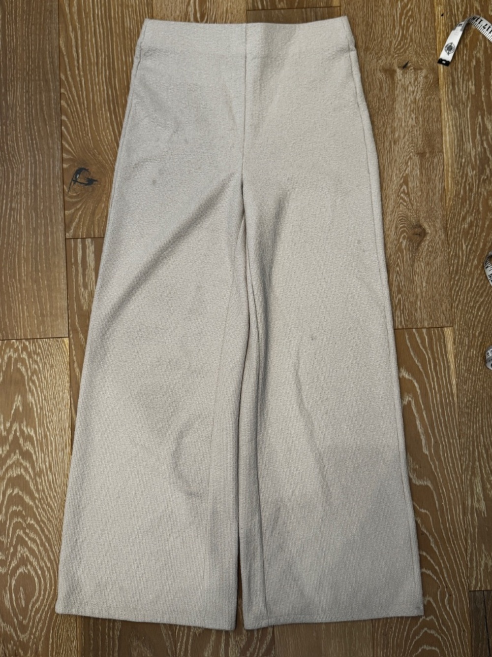 KNIT CASUAL WIDE FIT PANTS